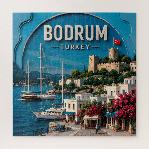 Bodrum Türkei Ägäisches Meer Küstenurlaub Reise Puzzle