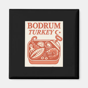 Bodrum Türkei Souvenir Türkisches Essen Und Reise Magnet