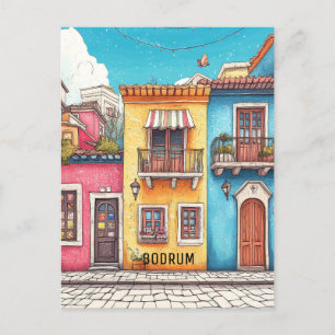 Bodrum Turkiye Postkarte