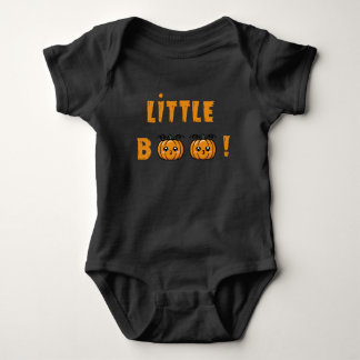 Body Baby Halloween - Little BOO Noir Kawaii Strampler