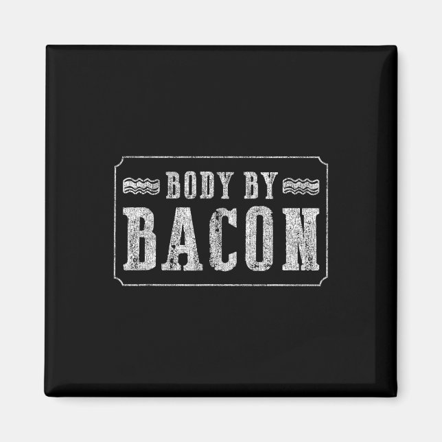 Body by Bycon Grillen Funny Magnet (Vorne)