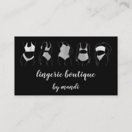 Body Care Logo QR Code Bikini Underground Shop Sch Visitenkarte