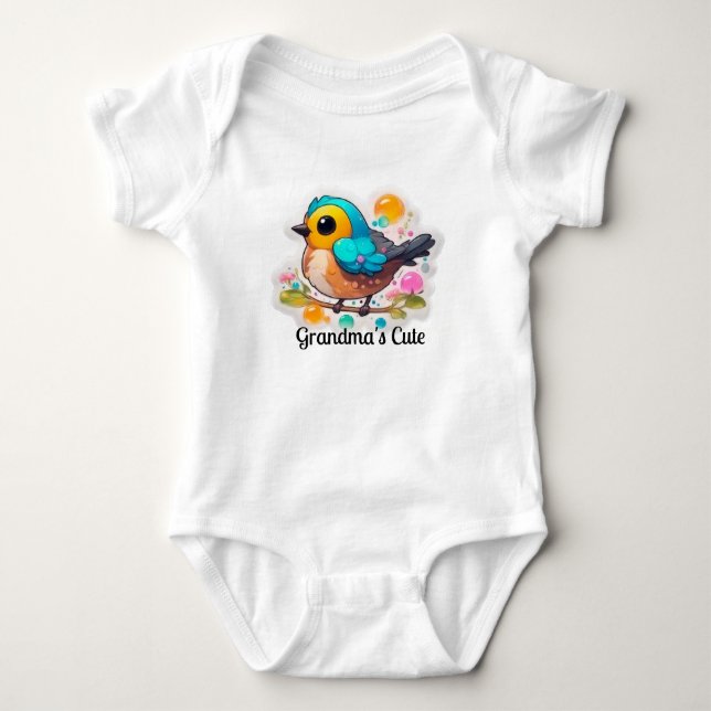  Body em Jersey para Bebês Baby Strampler (Vorderseite)