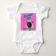Body em Jersey para Bebês Via Pantanal pet 