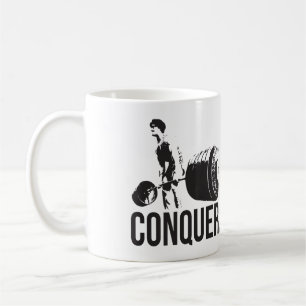 "Body Gebäude"-Motivation - Erobern Tasse