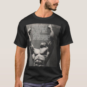 "Body Gebäude" Motivierend T-Shirt