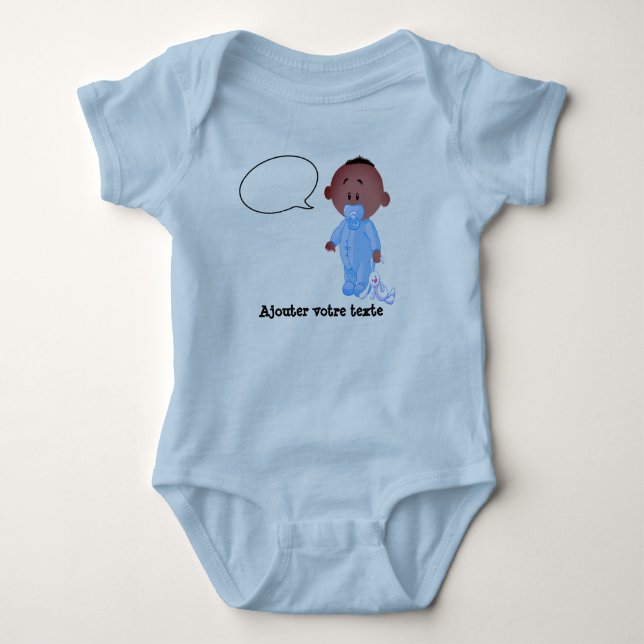 Body in Jersey Baby Strampler (Vorderseite)