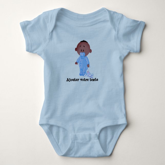 Body in Jersey Baby Strampler (Vorderseite)