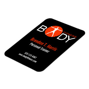 Body Madness Black Personal Trainer Flexi Magnete