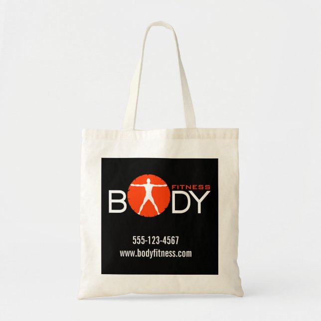 Body Madness Personal Trainer Fitness Tasche (Vorne)