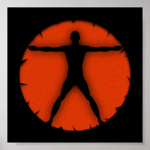 Body Madness Sports Fitness Anatomie Poster