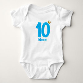 Body mesversario baby strampler