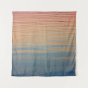 Body of water under golden hour wandteppich