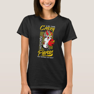Body Piercer Gun Dermal Piercing Implantate Quotes T-Shirt