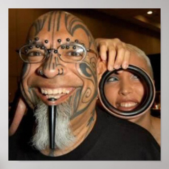 Body Piercing Art Poster (Vorne)