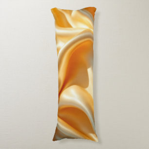 Body Pillow Gold Satin Silber Seitenschläferkissen