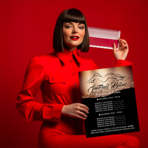 Body Sculpting Building SPA Logo Rosen Preisliste  Flyer