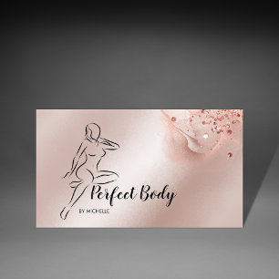 Body Sculpting Contouring Waist Trainer Business Visitenkarte