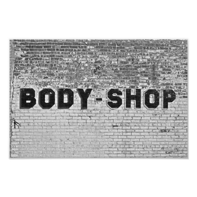 Body Shop Fotodruck (Vorne)