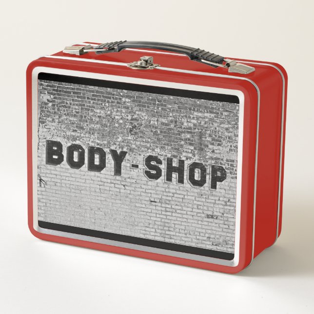 Body Shop Metall Lunch Box (Vorderseite)