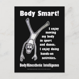Body Smart - Erstellen Sie Körperformen Postkarte