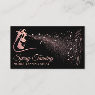 Body Tan Spray Rose Gold Visitenkarte