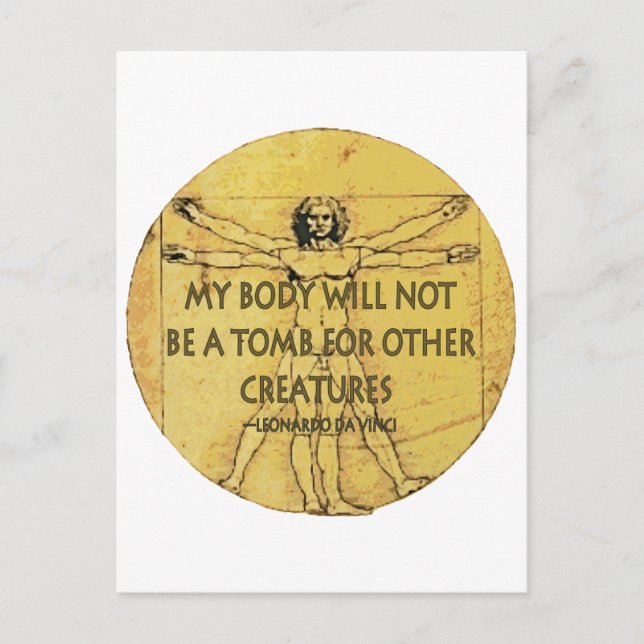 Body Tomb Postkarte (Vorderseite)