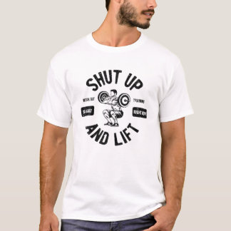 Bodybuilder Fitness Athlete - Halt und Lift T-Shirt