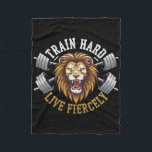 Bodybuilder Lion Lover Gym Wear Fitness Workout Bo Fleecedecke<br><div class="desc">Bodybuilder Lion Lover Gym Wear Fitness Workout Bodybuilding 1</div>