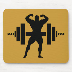 Bodybuilder Mousepad