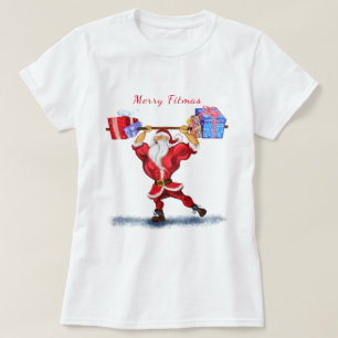 Bodybuilder Santa Claus - Weihnachtsgeschenke - Fu T-Shirt