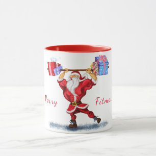 Bodybuilder Weihnachts-Weihnachtsgeschenk für Tass Tasse