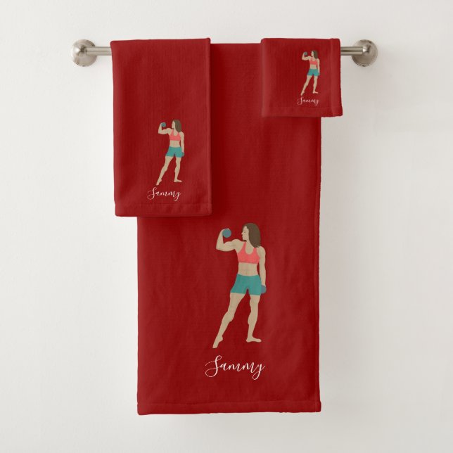Bodybuilding Badhandtuch Set (Insitu)