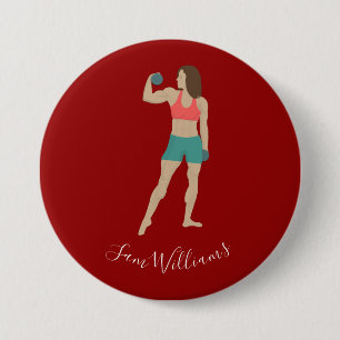 Bodybuilding Button