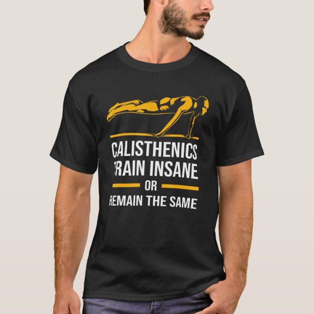 Bodybuilding Calisthenics: T-Shirt (Vorderseite)