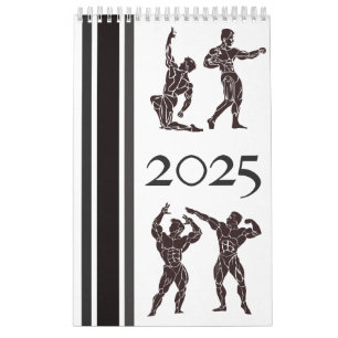 Bodybuilding der alten Schule Kalender