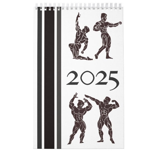 Bodybuilding der alten Schule Kalender (Titelbild)