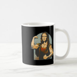 Bodybuilding der Mona Lisa Fitness Kaffeetasse