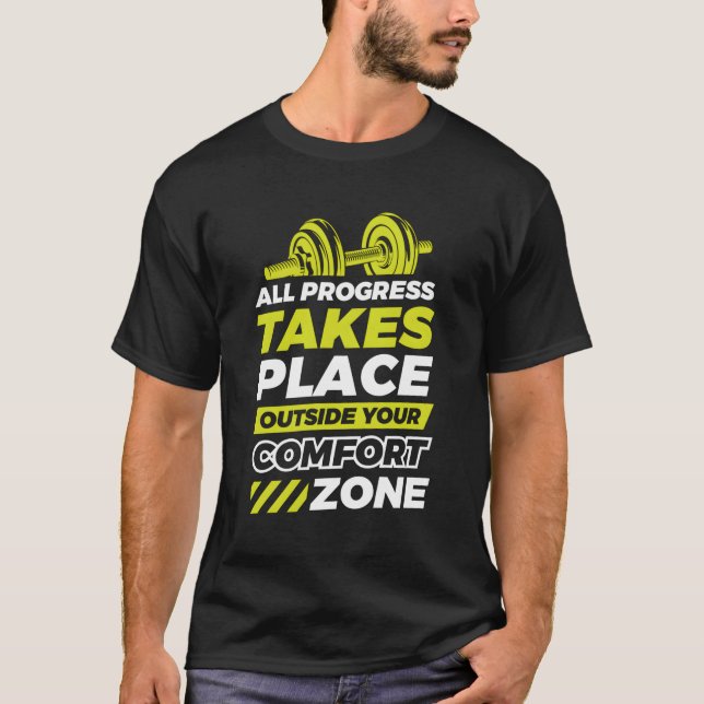 Bodybuilding der Übungen T-Shirt (Vorderseite)