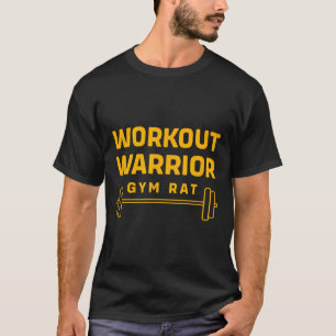 Bodybuilding des Kriegers trainieren Funny Gym Rat T-Shirt