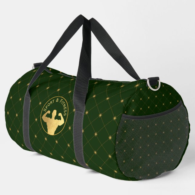 Bodybuilding Duffle Bag (Rechte Ecke)