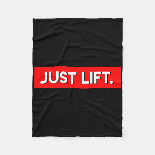 Bodybuilding einfach hochheben fleecedecke (Vorderseite)