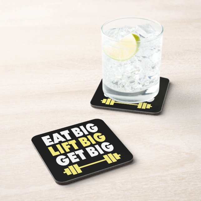 Bodybuilding - Essen Sie groß, Lift groß, werden S Untersetzer (Rechte Seite)