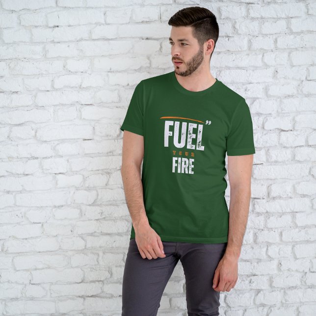 Bodybuilding: Feuer tanken T-Shirt (Von Creator hochgeladen)