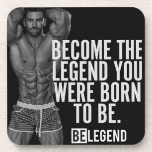 Bodybuilding Fitness Gym Workout Motivation Untersetzer