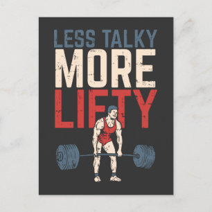 Bodybuilding Fitness Postkarte