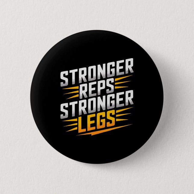 Bodybuilding-Fitness-Workout-Gy Button (Vorderseite)