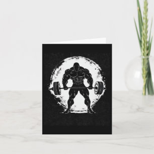 Bodybuilding für alte Schule Karte