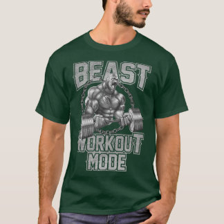 Bodybuilding für die Motivation der Gorilla Beast  T-Shirt