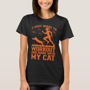 Bodybuilding für die sportliche Fitness trainieren T-Shirt